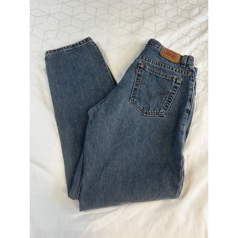 Vintage Levi's 550 Jeans Women's  12M Blue Classic Relaxed‎ Fit Misses VTG